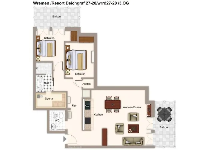 Apartman Deichgraf Deichgraf 27-20 Wremen